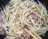なんちゃってカルボナーラサラダ作り方4写真