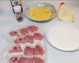 テケトー料理21☆豚ロースのマヨピカタ作り方1写真