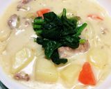 隠し味でうまみUPな★クリームシチュー作り方8写真