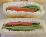豆苗アレンジ♡簡単あげ包み焼き♡作り方4写真