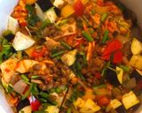 レンズ豆と野菜のキムチ煮作り方5写真