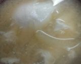 卵と玉ねぎのシンプル味噌汁作り方4写真