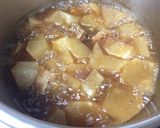 圧力鍋で☆豚バラ軟骨と大根のこっくり煮作り方5写真