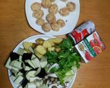 チーズ鶏だんごと野菜のトマト煮込み作り方3写真