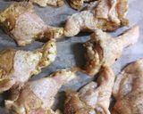 オーブンで簡単☆チキン(カレー粉味)作り方2写真