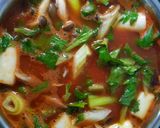 チーズ鶏だんごと野菜のトマト煮込み作り方8写真