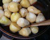 フライパンで手間なし☆お手軽にっころがし作り方3写真