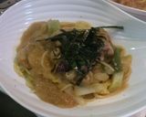 鶏肉のみぞれ煮パスタ☆生姜風味作り方9写真