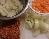 合挽きで簡単！しみしみ肉じゃが作り方1写真