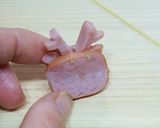 クリスマス　サンタ＆トナカイ　キャラ弁作り方4写真