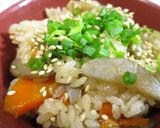 おかず不要？「きんぴら炊き込みご飯」作り方6写真