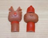 クリスマス　サンタ＆トナカイ　キャラ弁作り方6写真