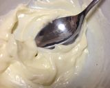 レンジで簡単！レアチーズケーキ風クリーム作り方1写真