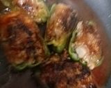 ワインに合う♪ピーマンのこってり肉詰め作り方7写真
