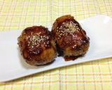 簡単!肉巻おにぎり作り方6写真