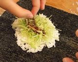 超簡単♪カツサンド風おにぎらず作り方3写真