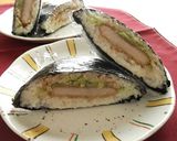 超簡単♪カツサンド風おにぎらず作り方11写真