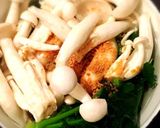 片手鍋のプチヴェール シチュー風スープ作り方3写真