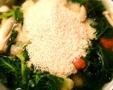 片手鍋のプチヴェール シチュー風スープ作り方5写真