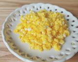 簡単！炒り卵！電子レンジで！お弁当にも作り方6写真