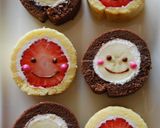 スマイル☆ロールケーキ作り方12写真