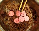 ペパーミント・オレオで餅ケーキ作り方3写真