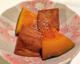 かぼちゃと厚揚げの煮物作り方3写真