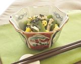レンジで！エリンギとコーンの麺つゆ和え作り方5写真