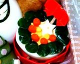 ゆで卵クリスマスリース作り方3写真