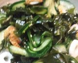 ☺胡瓜とわかめとちくわの酢の物作り方6写真
