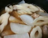 ちょっと一手間♪ちくわぶと手羽元煮作り方4写真