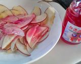 赤いバラのアップルパイ作り方1写真