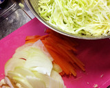簡単！オイマヨで美味しい♡ツナ焼きうどん作り方1写真