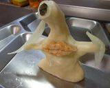 最速のミギーの形をした肉作り方14写真