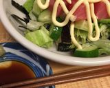 マグロの洋風サラダちらし作り方2写真