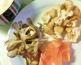 おろしたっぷり　揚げ＊舞茸＊トマトの丼作り方9写真
