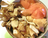 おろしたっぷり　揚げ＊舞茸＊トマトの丼作り方10写真