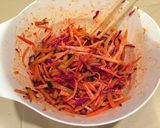 韓国風☆海鮮そうめんサラダ作り方5写真