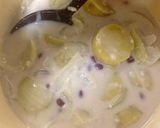 さつま芋と小豆の和風酒粕シチュー♪作り方4写真