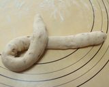ふわふわ黒糖メープルナッツパン作り方12写真