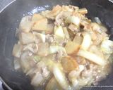 フライパン1つで簡単☆大根と白菜のうま煮作り方7写真