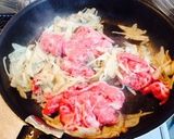 牛肉とゴボウの甘辛炒め作り方2写真