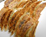 白菜たっぷりヘルシー焼き餃子作り方12写真