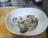 簡単に料亭の味☆牡蠣の酢醤油和え作り方1写真