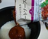炊飯器◆簡単ケチャップライス&オムライス作り方2写真