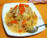 節約冷蔵庫野菜簡単絶品皿うどん＆八宝菜作り方13写真