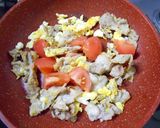 豚肉とトマトの中華風炒め作り方4写真