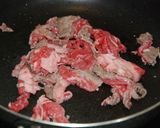 肉豆腐どんぶり作り方2写真