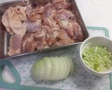 簡単☆絶品味噌マヨダレで鶏の包み焼き作り方1写真