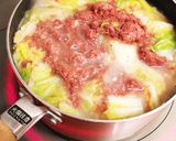 簡単♡白菜とじゃがいものコンビーフ煮込み作り方6写真